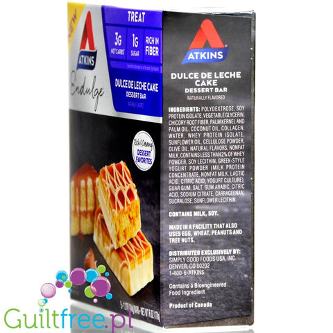 Atkins Endulge Dulce de Leche Cake BOX