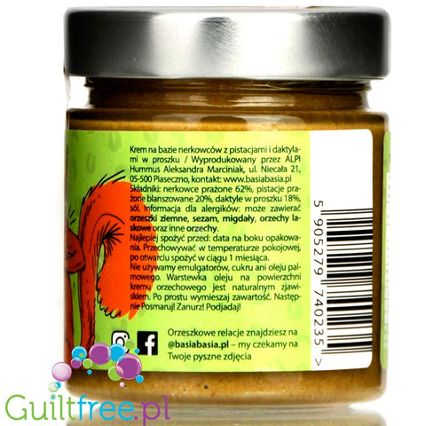 Basia Basia Pistachiolada - pistachio spread with dates