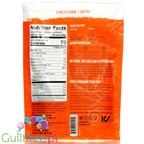 Lakanto Pumpkln Spice Muffin & Bread Mix