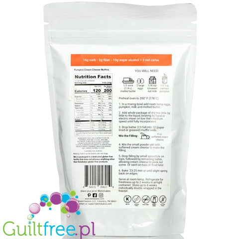 Keto Bakes Frosted Fudgy Brownies Mix 11.9 oz