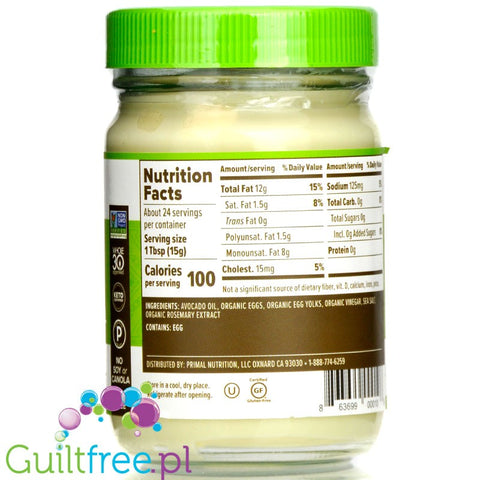 Chosen Foods Avocado Oil Mayo, Traditional