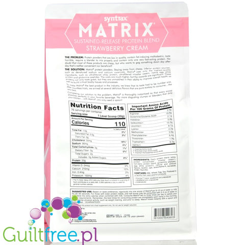 Syntrax Matrix 5.0 Strawberry Cream 2,27kg