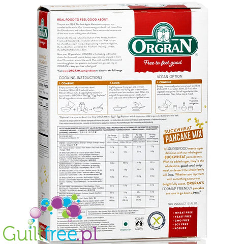 Orgran Pancake Mix Buckwheat