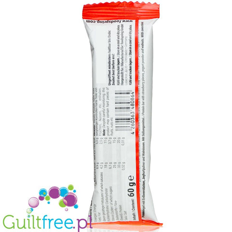Foodspring Protein Bar Strawberry Yoghurt