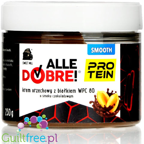 Sweet Mill AlleDobre Chocolate Protein Smooth sugar free spread 250g