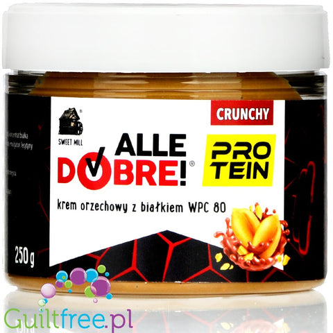 Sweet Mill AlleDobre Vegan Chocolate Crunchy sugar free spread 250g