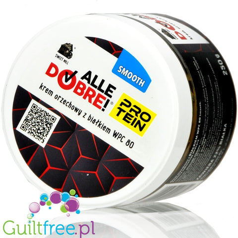 Sweet Mill AlleDobre Protein Nut Smooth sugar free spread 250g