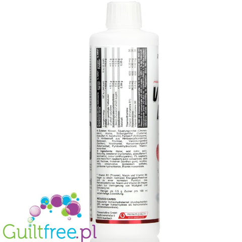 Vital Drink Raspberry sugar free concetrate with L-carnitine 500ml