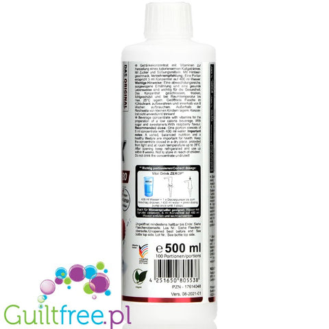 Vital Drink Raspberry sugar free concetrate with L-carnitine 500ml