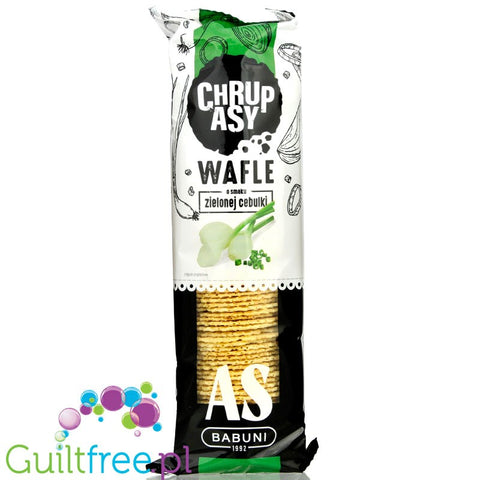 As Babuni Wafle Zielona cebulka Chrupasy 90g