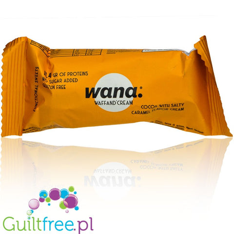 Wana Waffle and Cream Bar Cocoa with Salty Caramel
