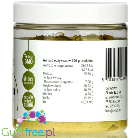 pi-NUTS Halva & Pistachios with xylitol, no added sugar