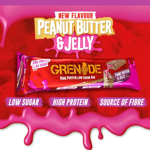 Grenade Carb Killa Peanut Butter & Jelly protein bar