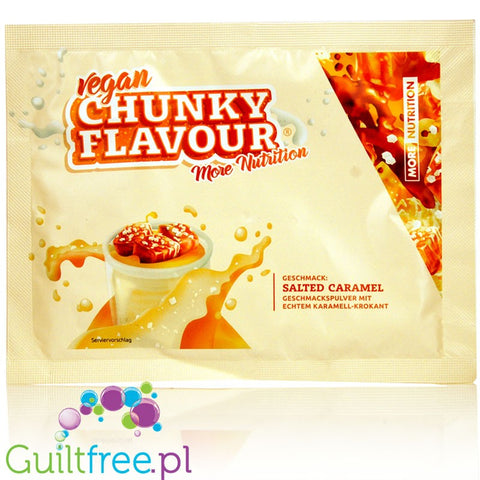 More Nutrition Chunky Flavor Salted Caramel, sachet 30g