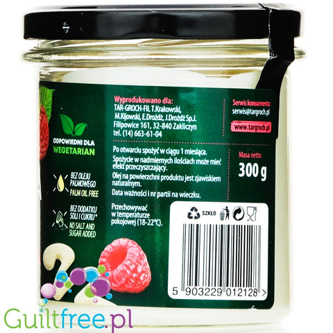 Targroch Malinela - sugar free white chocolate & raspberry spread