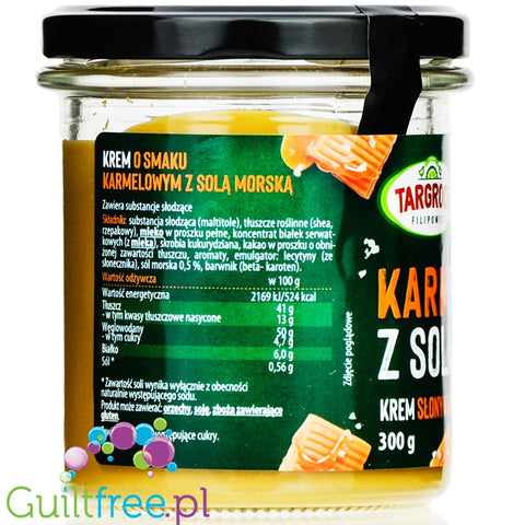 Targroch Karmela sugar free salted caramel spread