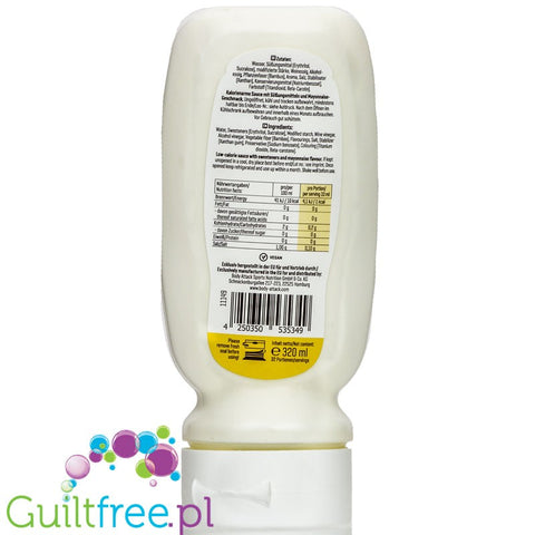 Body Attack Yoghurt Dressing only 9kcal per 100ml