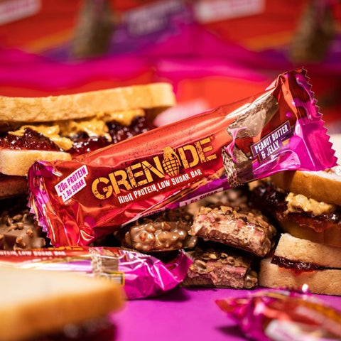 Grenade Carb Killa Peanut Butter & Jelly protein bar