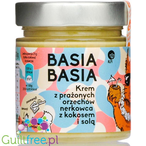 Basia Basia - roasted cashews spread with coconut and salt