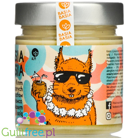 Basia Basia - roasted cashews spread with coconut and salt