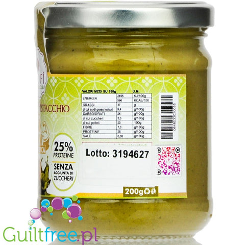 SoFi Gym Proteica Crema di Pistacchio - Sicilian pistachio cream with WPI protein