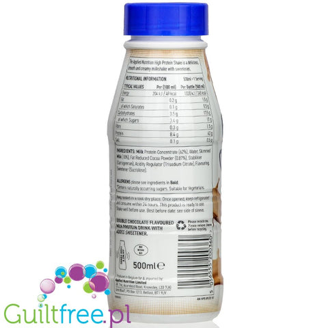 Applied Nutrition Protein Shake Double Chocolate 500ml
