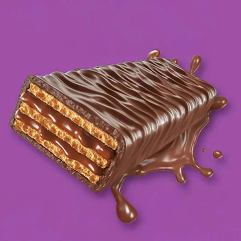 Inlead Wafer Bar Milk Choc - wafelek z kremem w polewie czekoladowej bez dodatku cukru