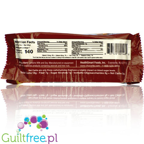 Healthsmart ChocoRite Bars, Caramel Cookie Dough