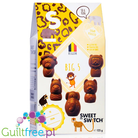 Sweet Switch® Big 5 Chocolate Figures 125g
