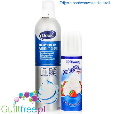 Debic Dairy Cream Without Sugar - professional XXL sugar-free whipped cream