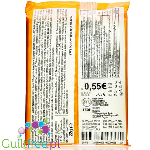 Radix Crispy Wafer Sheets, no addes sugar