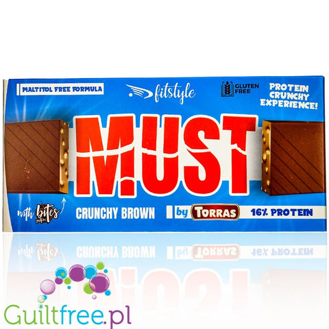 Torras Fitstyle MUST Protein Crunchy Brown 100g