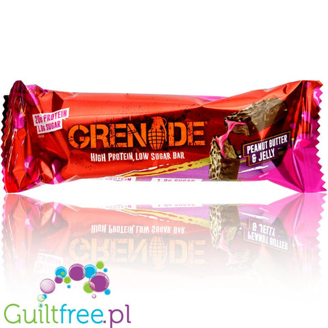 Grenade Carb Killa Peanut Butter & Jelly protein bar