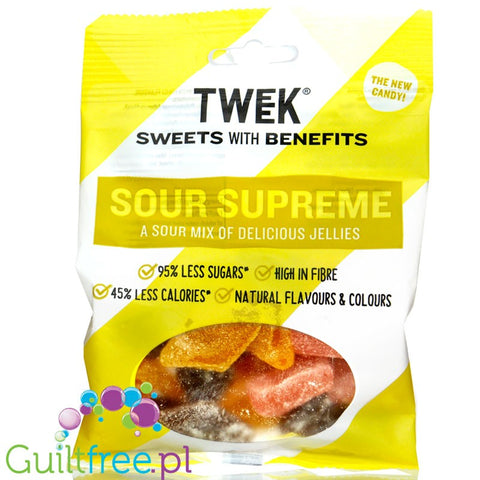Sweets With Benefits Sour Supreme  - high fiber sugar free jellies