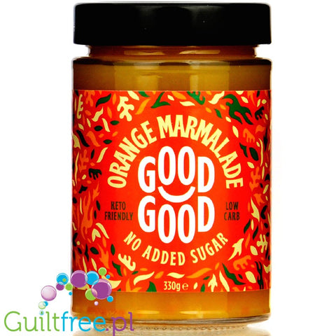 Good Good Keto Friendly Sweet Jam, Orange 26kcal