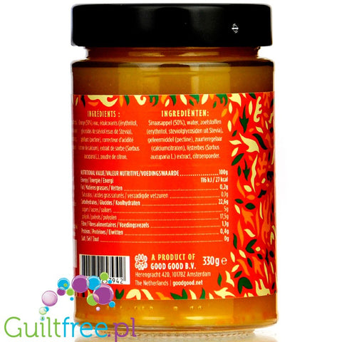 Good Good Keto Friendly Sweet Jam, Orange 26kcal