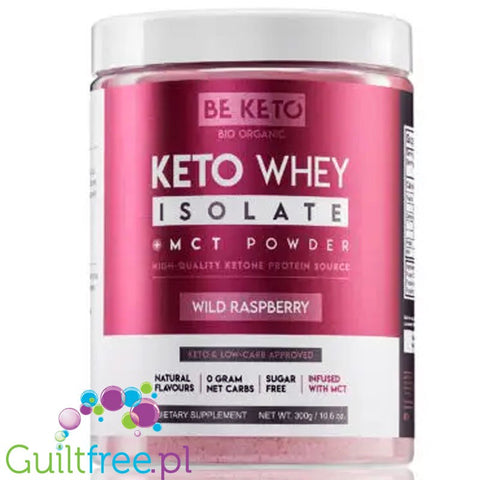 BeKeto™ WPI + MCT, Wild Raspberry, 300g