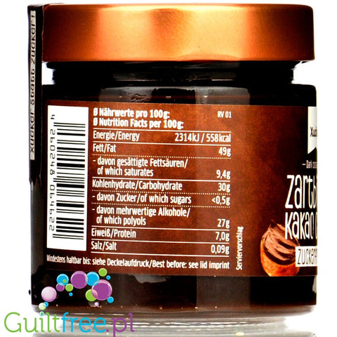 Xucker Nuss-Nugat Creme with Xylitol