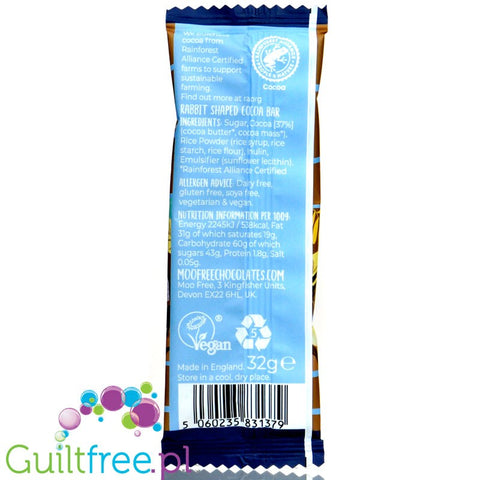 Moo Free Easter Range Rosie Rabbit 32g