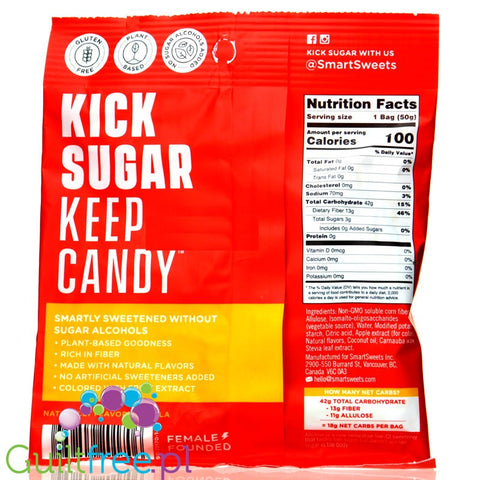 Smart Sweets Cola Gummies 50g (1.8 oz)