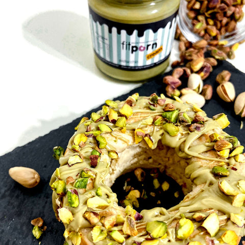 FitPrn Crema proteica 35% di pistacchio - Sicilian pistachio cream with WPI protein