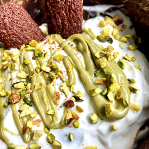 FitPrn Crema proteica 35% di pistacchio - Sicilian pistachio cream with WPI protein