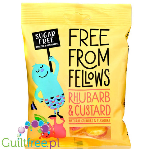 Free From Fellows Rhubarb & Custard 70g