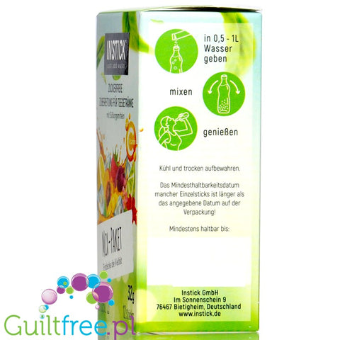 INSTICK Mix Pack Tea 12 x 0,5L sugar free instant drink