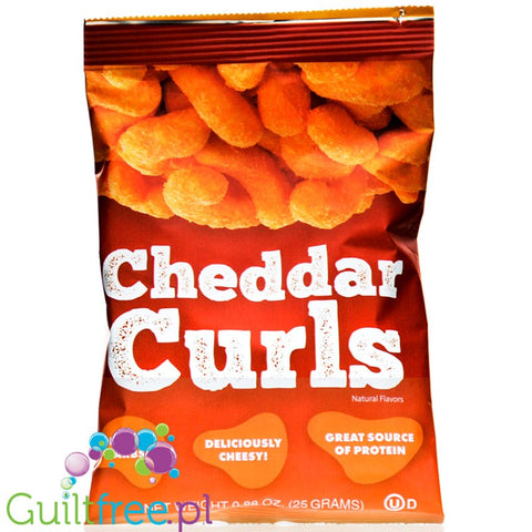 Healthwise/Healthy Living Foods  Protein Curls, Cheddar