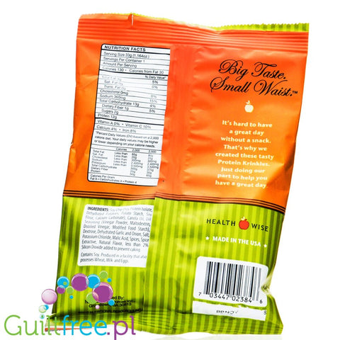 Healthwise/Healthy Living Foods  Protein Krinkles, Dill Pickles
