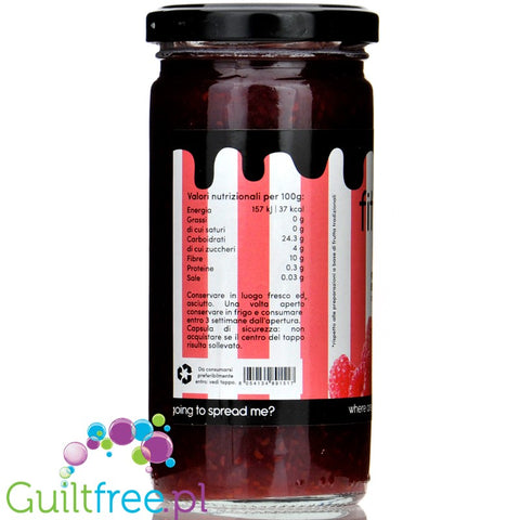 FitPrn Confettura Extra Zero Lamponi - raspberry fruit spreads, sugar free