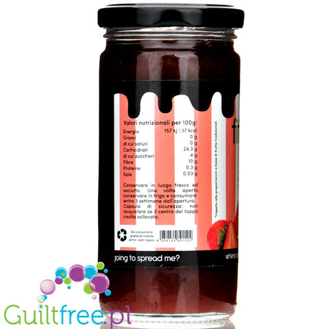 FitPrn Confettura Extra Zero Fragole - strawberry fruit spreads, sugar free