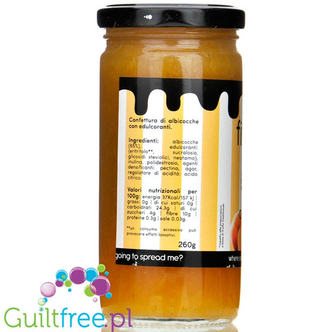 FitPrn Confettura Extra Zero Albicocche - apricot fruit spreads, sugar free