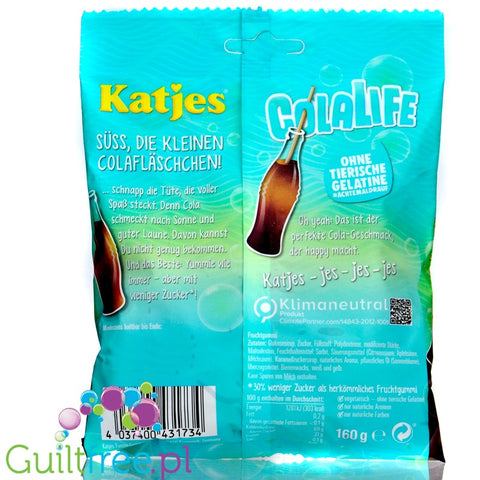 Haribo Yummy Time 30% less sugar jellies with sugar foam